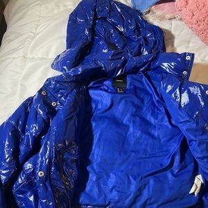 Blue Forever 21 Bubble coat💙